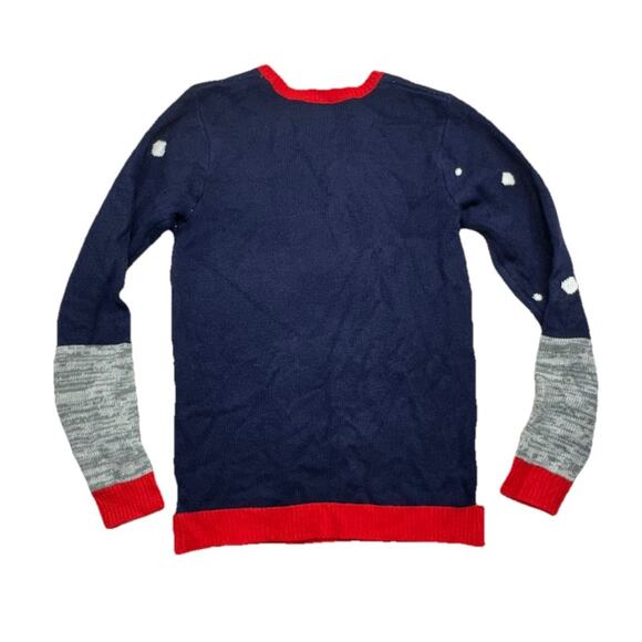 Jolly Sweaters Ugly Christmas Sweater Size Small Santa Orange Hunting Vest - Picture 7 of 7